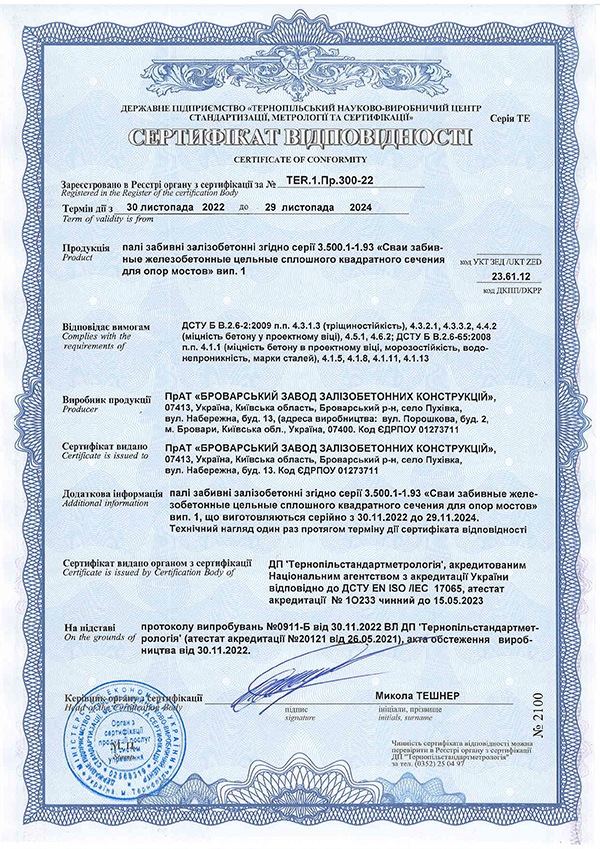 Сваи забивные